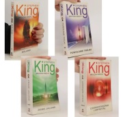 Stephen King Mroczna Wieża tomy 1-4 Roland, Powołanie trójki, Ziemie jałowe