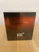 Mont Blanc HOMME Exceptionnel EDT spray 75 ml UNIKAT / RARYTAS