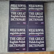 Oddam słownik angielsko-polski i polsko-angielski w 4 tomach