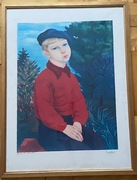 Mojżesz Kisling - "Chłopiec w niebieskim berecie" 1948