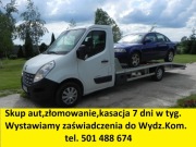 Skup aut, złomowanie pojazdów