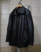 kurtka Authentic XL męska skórzana kolor czarny fason klasyczny prosty m