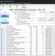 Dysk 500GB HDD WD BLUE