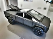 Tesla Cybertruck piękny model 1:32, quad, pickup, szary
