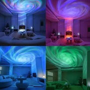 Kolorowy Projektor LED Galaxy – Magiczna Lampka Nocna do Sypialni