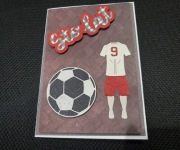 Kartka ręcznie robiona, urodziny, dla niego