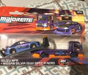 Majorette Isuzu mpr Nissan Silva s 15 nowy zestaw 
