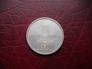 MONETA Niemcy - III Rzesza - 2 Marki 1934 r.  Kościół - Srebro