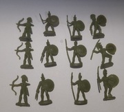 żołnierzyki 1:72 zestaw 16