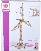 Klocki drewniane konstrukcyjne Eichhorn wiatrak