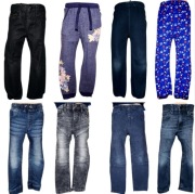 Zestaw 8 Spodni dla chłopca różne fasony Lupilu Primark H&M 110-116