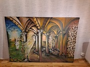 Obraz olejny na płótnie M.Hajduga