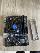 PŁYTA GŁÓWNA H81M + PROCESOR i3 + RAM 12GB *OPIS*