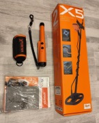 Quest X5 wykrywacz metali Xpointer detektor komplet Garrett