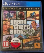 GTA 5 Grand Theft Auto 5 FIVE Premium Edition Licytacja NOWA Folia
