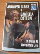 Jennifer Glass & Danielia Cotton: On stage...
