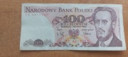 Banknot 100 zł z 1988r, Seria TE