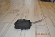 ZWILLING żeliwna grillowa patelnia ze składaną rączką śr. 24 cm INDUKCJA