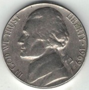 124 USA 5 centów 1969 S