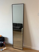 Lustro stojące / wiszące 160x40 cm, czarna rama