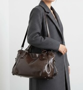 Nowa brązowa duża torebka podróżna pojemna elegancka modna stylowa + GRATIS