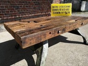 Ława ze starych belek WYJĄTKOWA