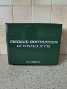 kołowrotek shimano medium baitrunner lc 5500