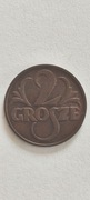 2 gr grosze 1937 mennicza st. 1