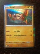 HOLO Klawf 122/198 Karta POKEMON TCG Scarlet & Violet Base set