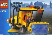LEGO City 7242 zamiatarka figurka instrukcja