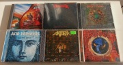 7CD Sodom Exhorder Overkill Acid Drinkers Anthrax metal Metallica Kat 666