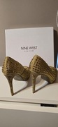 Czółenka złote Nine West 38