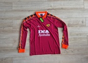 AS Roma RETRO klasyk Diadora rozmiar (L) długi rękaw
