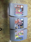 Nintendo 64 POKEMON STADIUM i GRUIS'N WORLD  HANG TIME 3 Gry