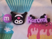 Zestaw dwóch małych spinek do włosów kuromi kawaii Japan style cute girl