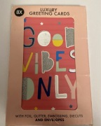 Luxury cards Karty urodzinowe okolicznościowe z kopertą zestaw x8