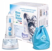 UNIWERSALNY OCZYSZCZACZ IRYGATOR DO NOSA I ZATOK FLAEM RHINO CLEAR MOBILE