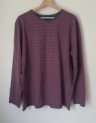 piżama bluzka góra od piżamy w paski czerwona XL/42 Cedar Wood State