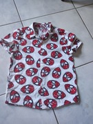 koszulka bluzka z krótkim rękawem letnia Marvel Spiderman