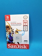 SanDisk Nintendo microSD 64 GB  Nowa  Oryginał