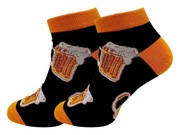 Skarpety Skarpetki Męskie Kolorowe Śmieszne Bawełniane Stopki Wzory 