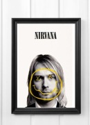 Plakat A4 kodak nirvana poster 