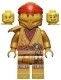 LEGO figurka Kai - 10th Anniversary Golden Ninja njo650 bez naramiennika 