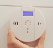 CZUJNIK DYMU WYŚWIETLACZ LCD