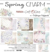 Zestaw papierów SPRING CHARM 30,5X30,5 Craft O'Clock.