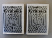 1089 Zestaw 2 Książek : Stanisław Grabski Pamiętniki 1 i 2 