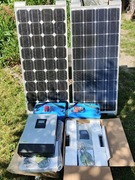 Mobilny zestaw fotowoltaiczny 2,4kW 24V z magazynem energii 