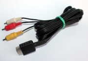 KABEL AV 3x CHINCH DO KONSOLI SONY PS2 PS3 PSX