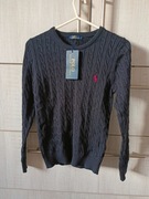 Sweter granatowy unisex Ralph Lauren 134