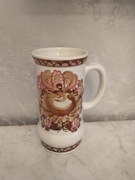 Kufel, kubek wysoki, fajans Koło Made In Poland